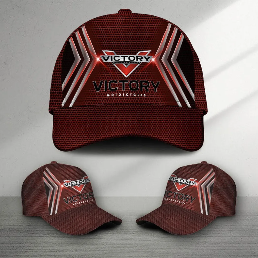 Adeenyc Victory Motorcycles 3D Baseball Cap Classic Hat