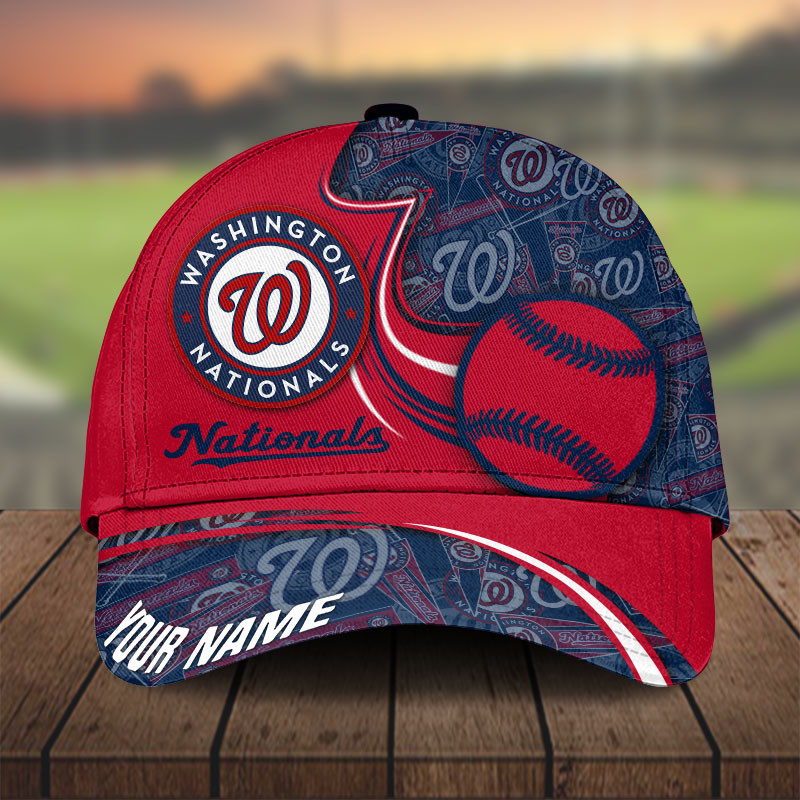 Adeenyc Washington Nationals Personalized Hats Baseball Caps Classic Caps for men, women