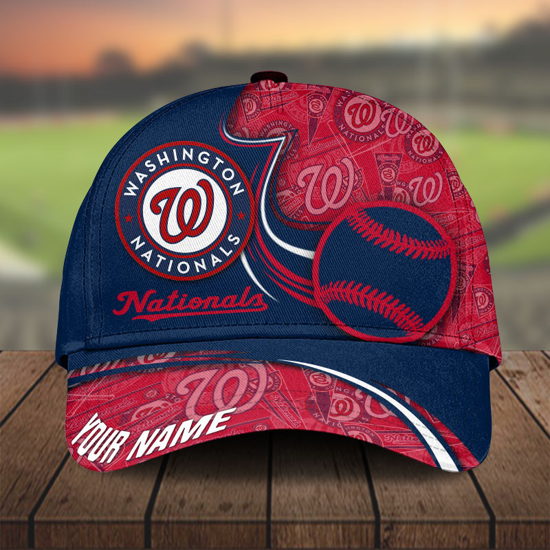 Adeenyc Washington Nationals Personalized Hats Baseball Caps Classic Caps for men, women