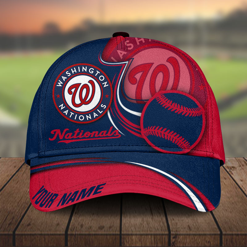 Adeenyc Washington Nationals Personalized Hats Baseball Caps Classic Caps for men, women