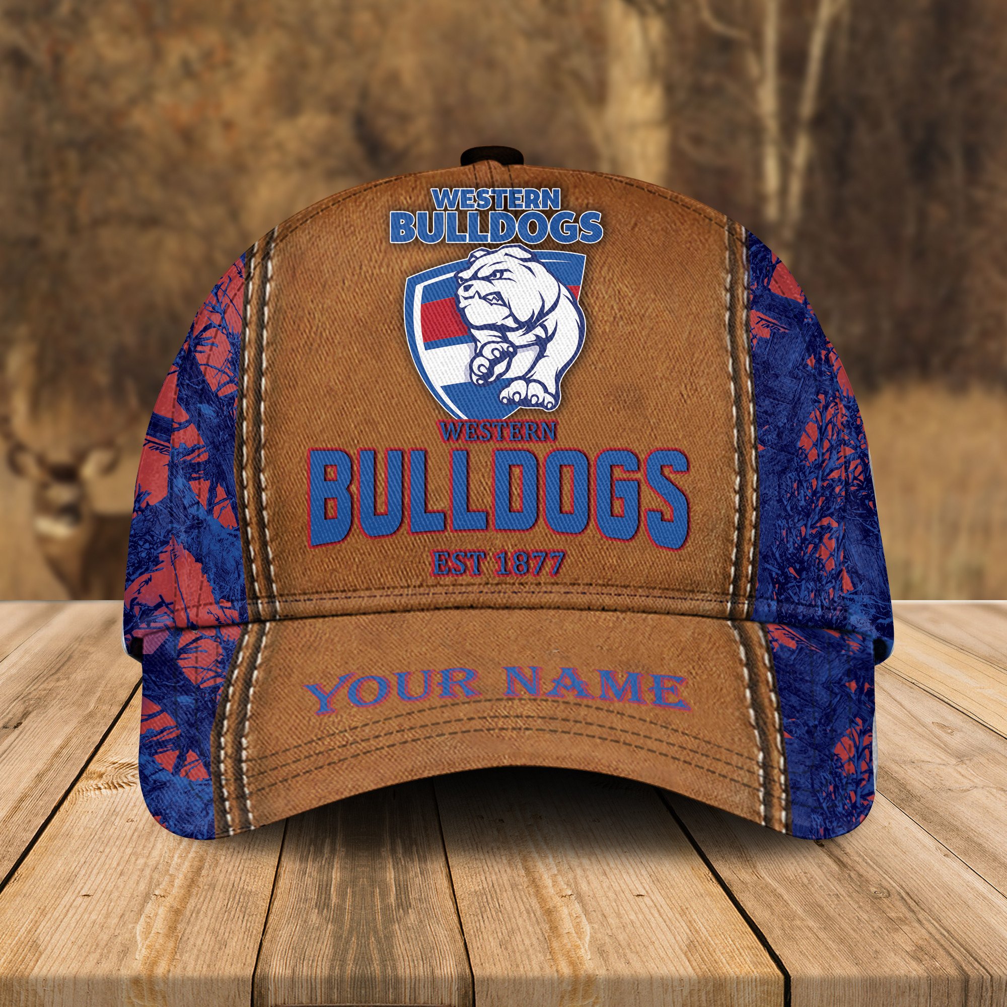 Adeenyc Western Bulldogs AFL Personalized Classic Cap Best Gift For Fans