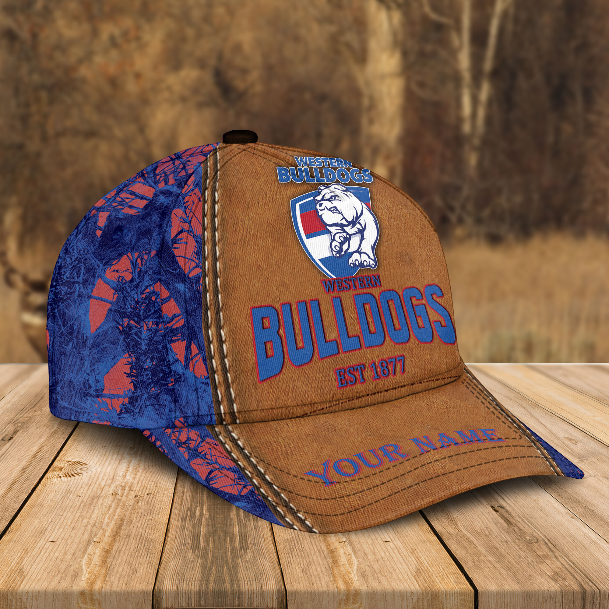 Adeenyc Western Bulldogs AFL Personalized Classic Cap Best Gift For Fans