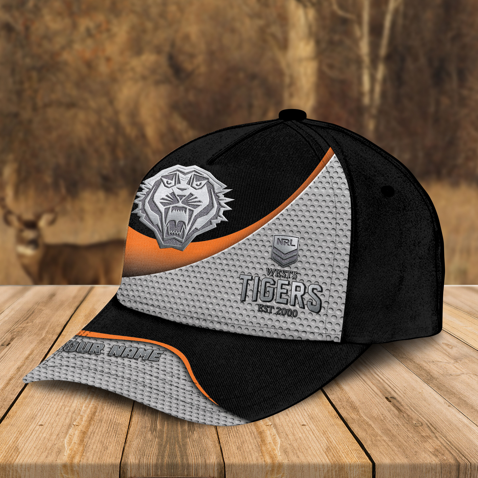 Adeenyc Wests Tigers NRL Personalized Classic Cap Best Gift For Fans