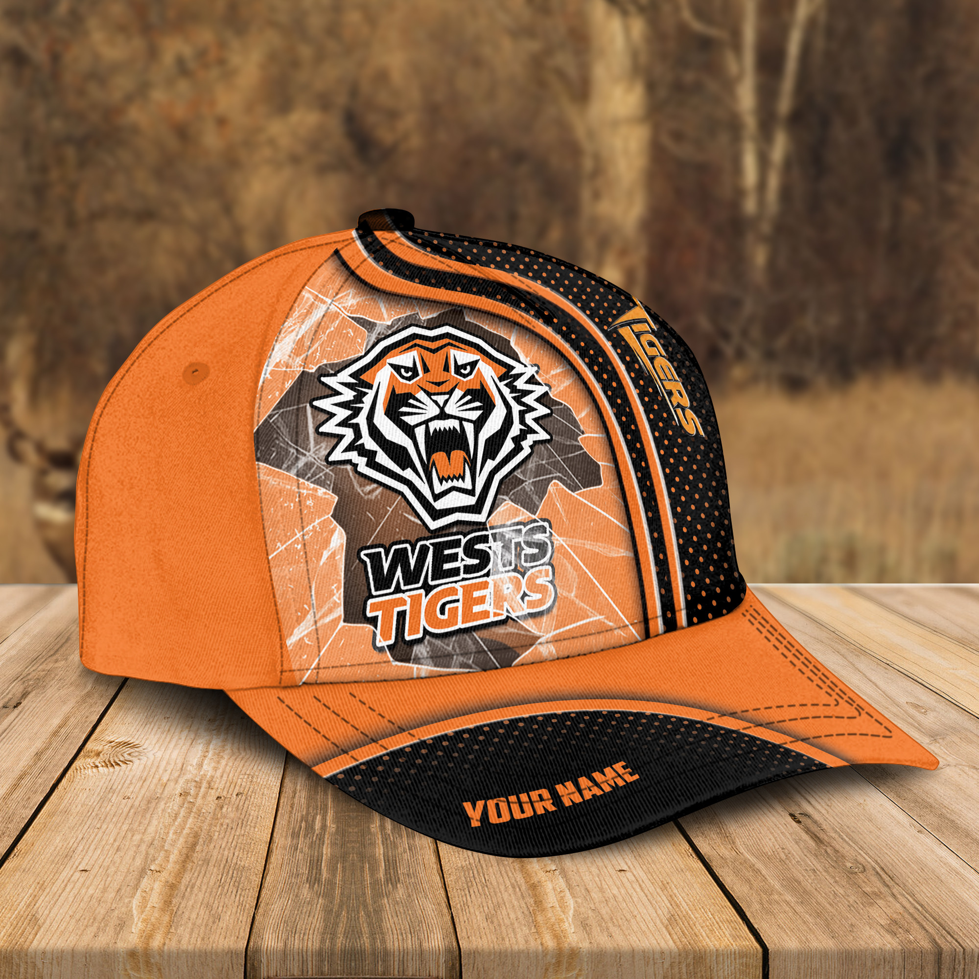 Adeenyc Wests Tigers NRL Personalized Classic Cap Best Gift For Fans