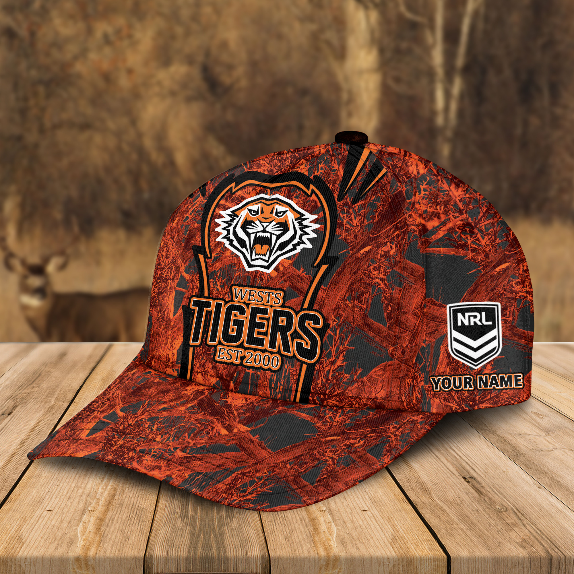 Adeenyc Wests Tigers NRL Personalized Classic Cap Best Gift For Fans