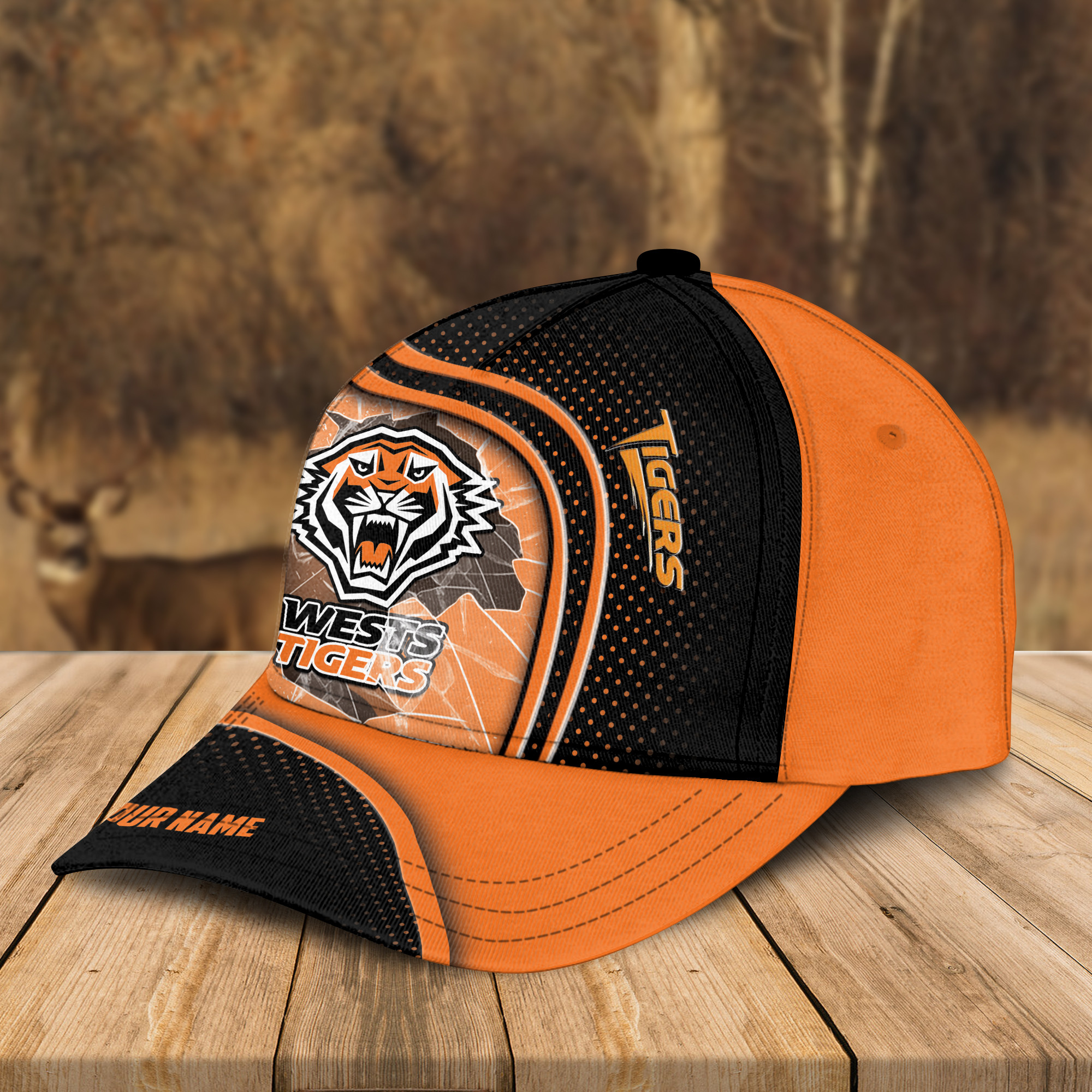 Adeenyc Wests Tigers NRL Personalized Classic Cap Best Gift For Fans