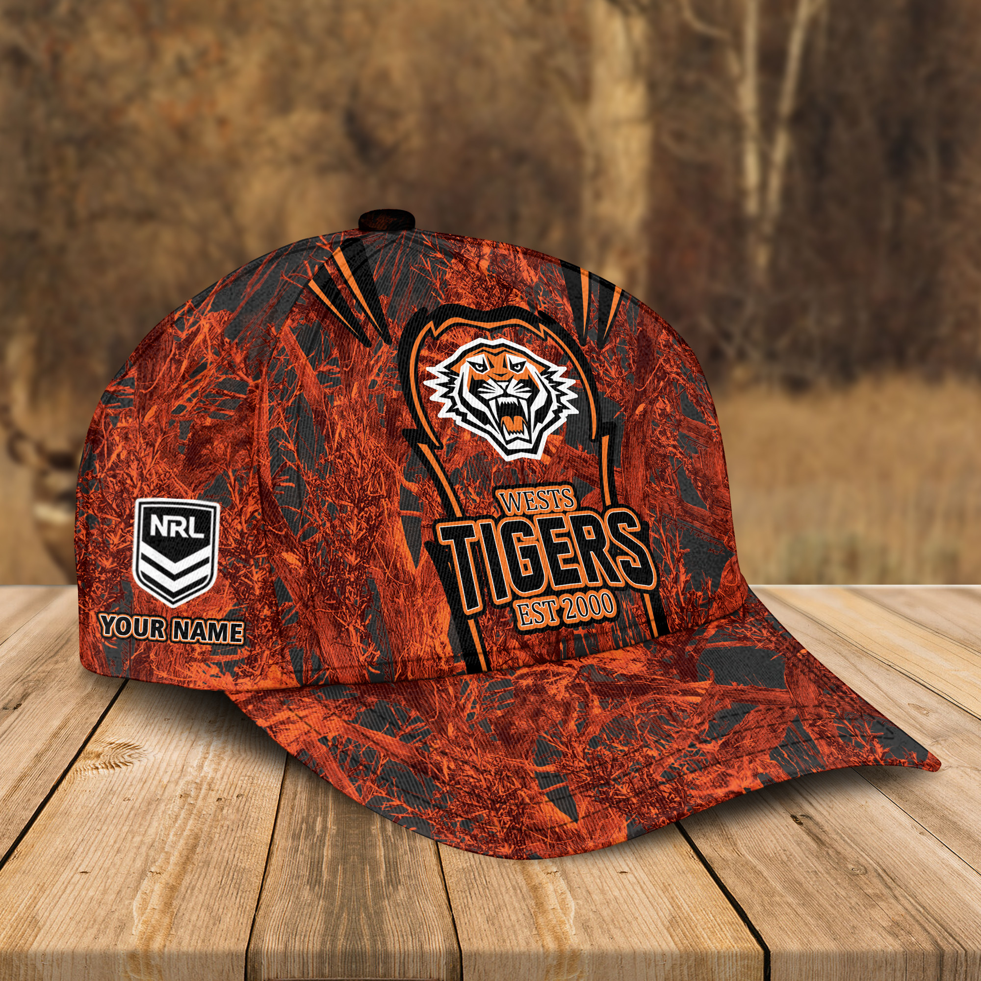 Adeenyc Wests Tigers NRL Personalized Classic Cap Best Gift For Fans