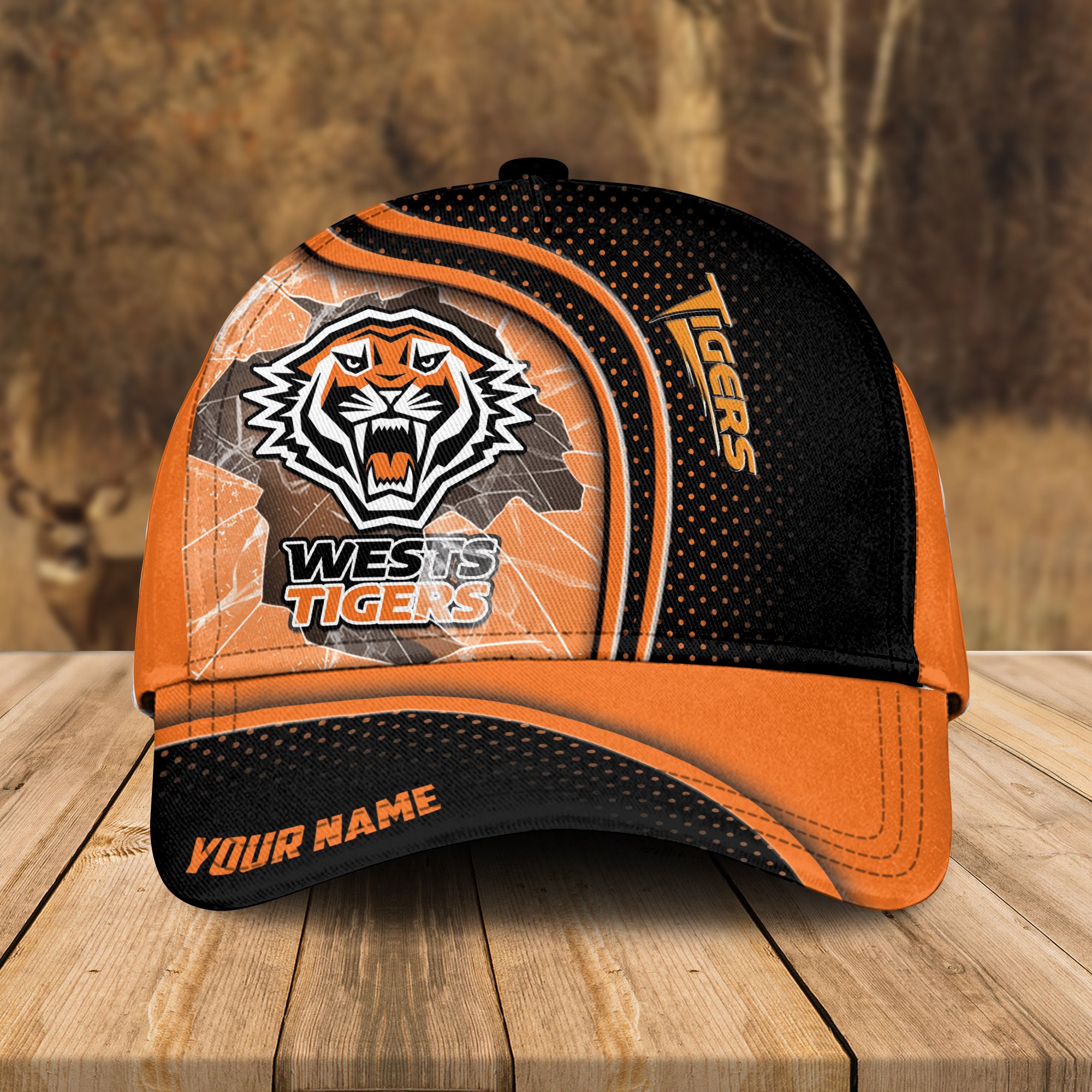 Adeenyc Wests Tigers NRL Personalized Classic Cap Best Gift For Fans