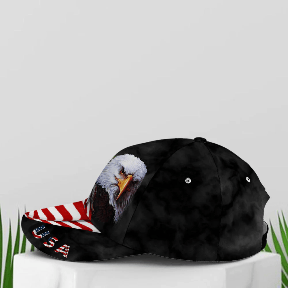 Adeenyc White Eagle Baseball Cap All Over Print Trucker Hats Custom Hats Gifts For Men & Women