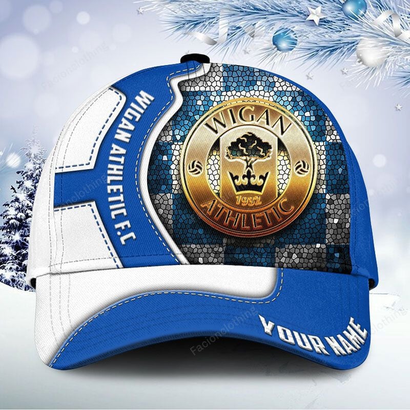 Adeenyc Wigan Athletic EFL Personalized Hats Baseball Caps Classic Caps for men, women