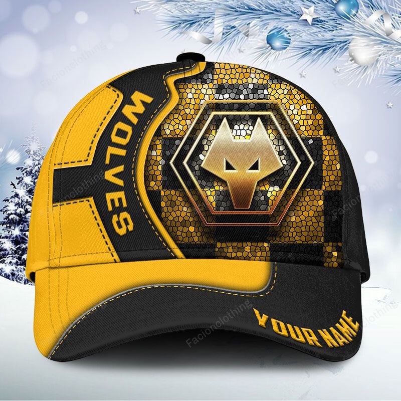 Adeenyc Wolverhampton Wanderers F.C EPL Personalized Hats Baseball Caps Classic Caps for men, women