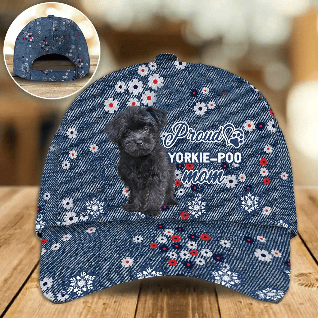 Adeenyc Women's Cap Hat With Dog Bread, Baseball Cap Hat For Dog Lover, Proud Dog Mom Cap Hat