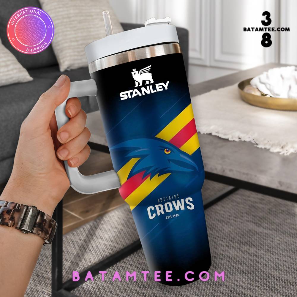 Adelaide Crows AFL Custom Stanley Cup 40 oz 30 oz Tumbler With HandleTVC230102
