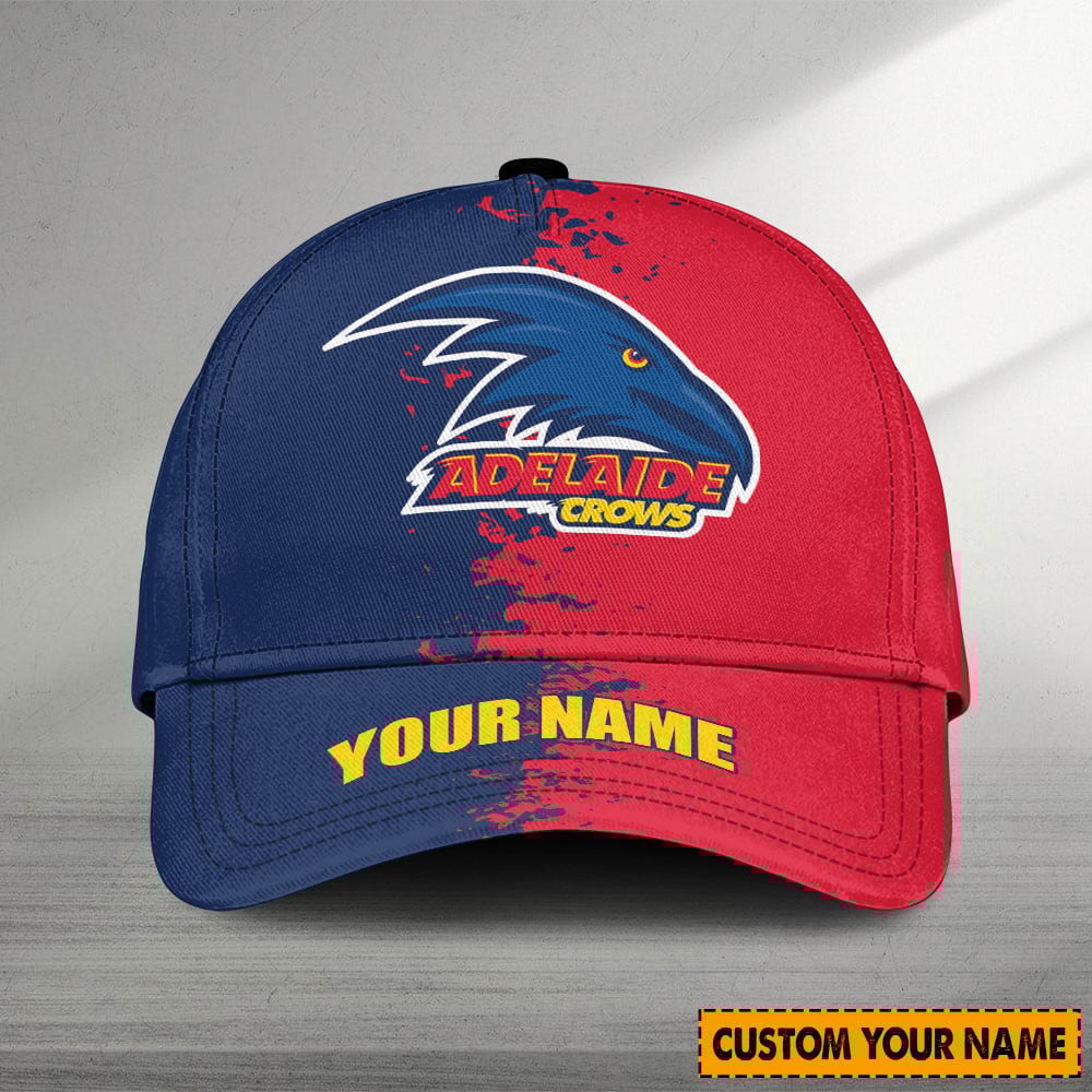 Adelaide Crows AFL Personalized Classic Cap For Fan Baseball Cap Classic Trucker Hats Custom Hats Gifts For Men & Women