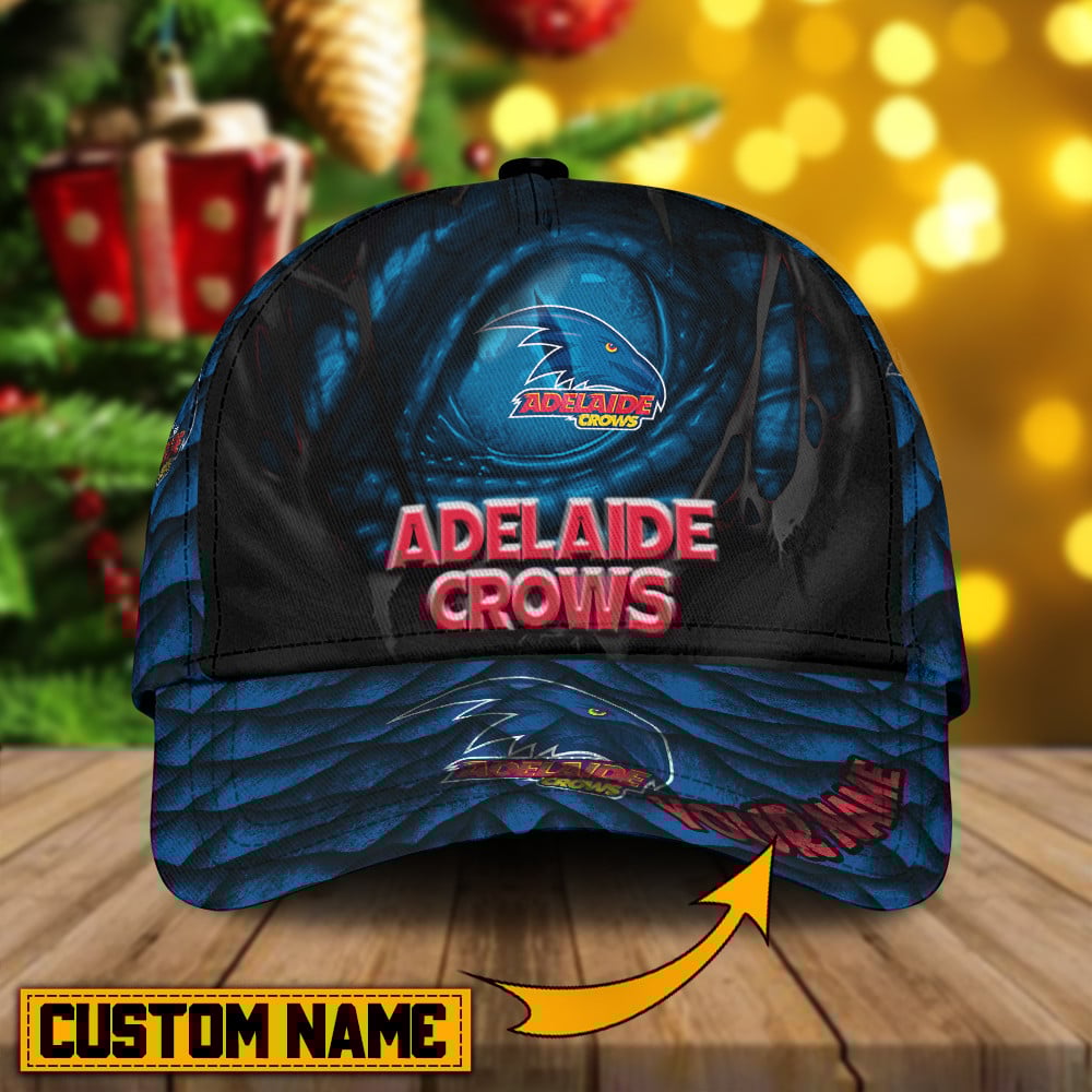 Adelaide Crows Personalized AFL Classic Cap For Fan Baseball Cap Classic Trucker Hats Custom Hats Gifts For Men & Women
