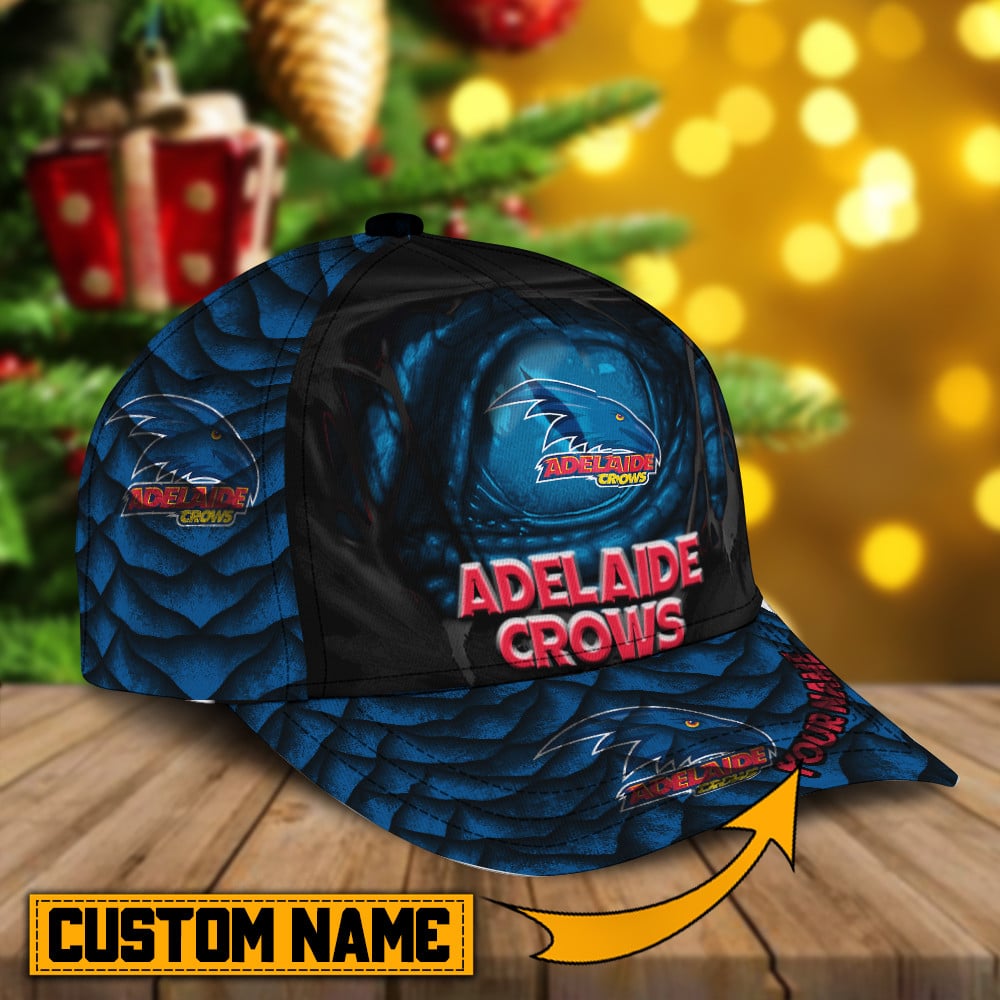 Adelaide Crows Personalized AFL Classic Cap For Fan Baseball Cap Classic Trucker Hats Custom Hats Gifts For Men & Women