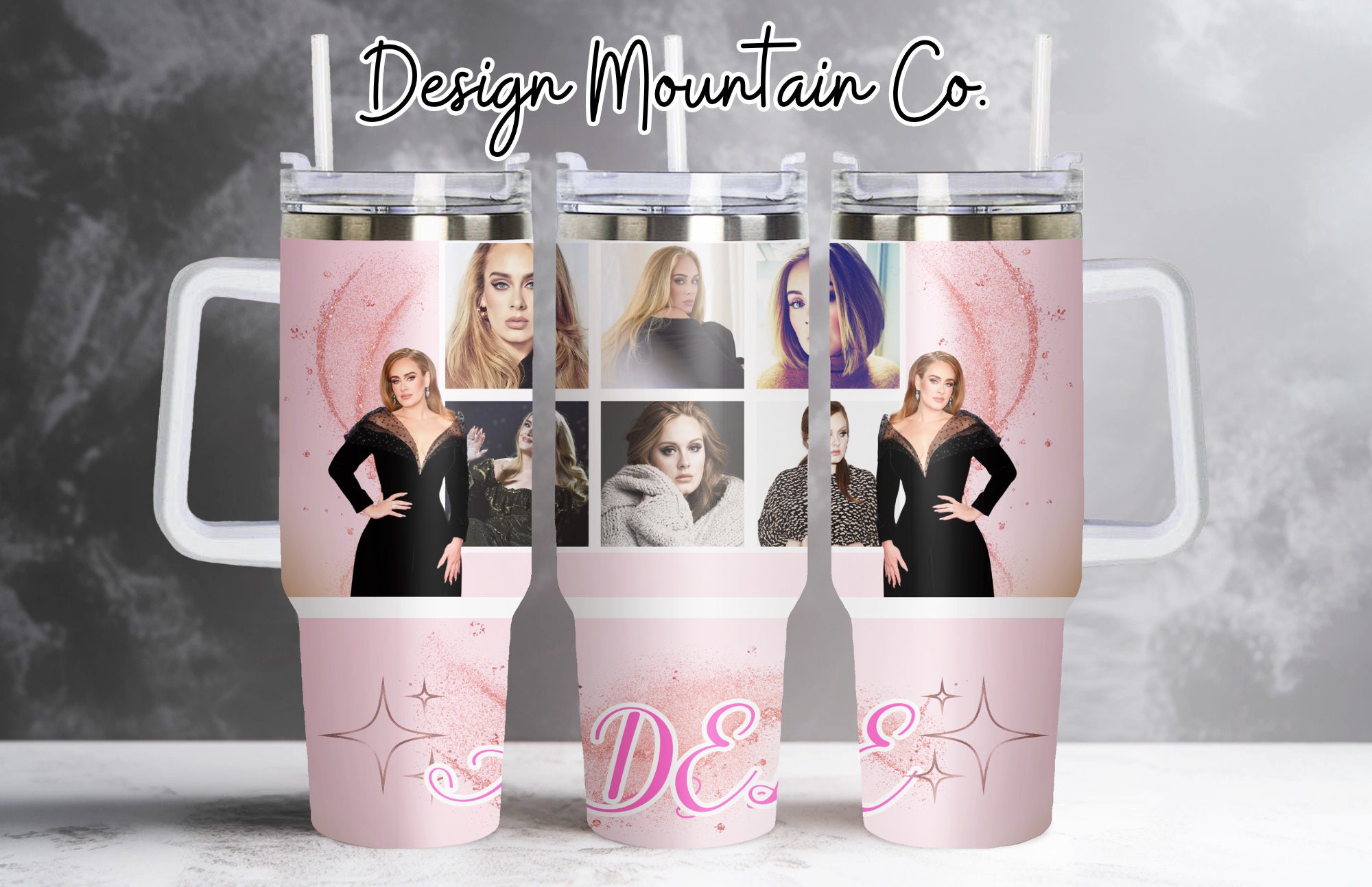 Adele Music Custom Stanley Cup 40 oz 30 oz Tumbler With HandleTVC2301915