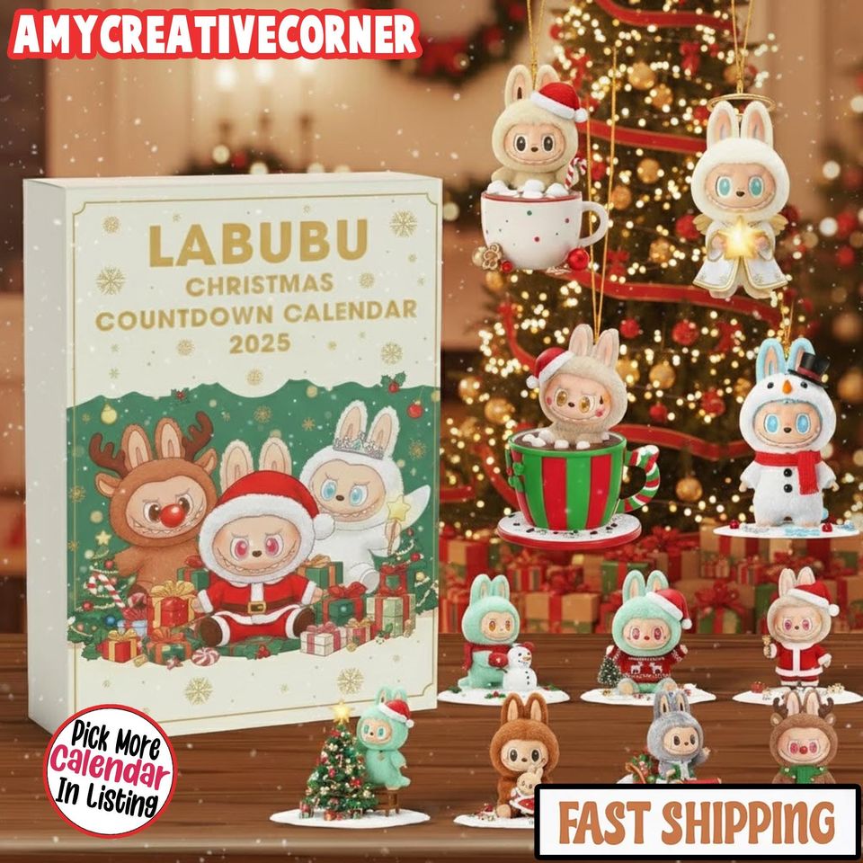 Adorable Monster Advent Calendar 2025 24 Days of Cute Creature Surprises, Christmas Countdown Gift