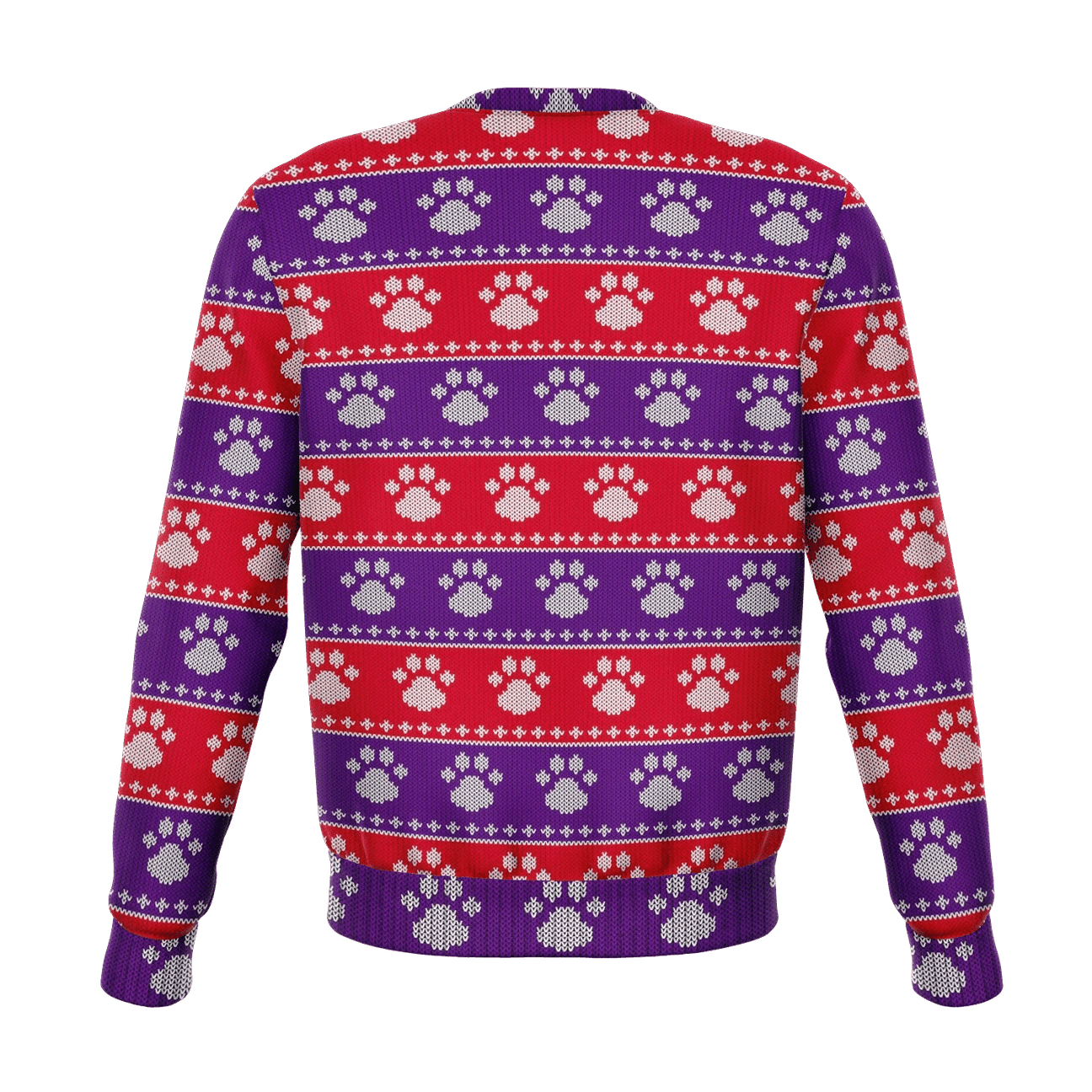 Adorable Pug Snacks 3D Ugly Christmas Sweater Adult 3D Funny Matching for family - Image 2