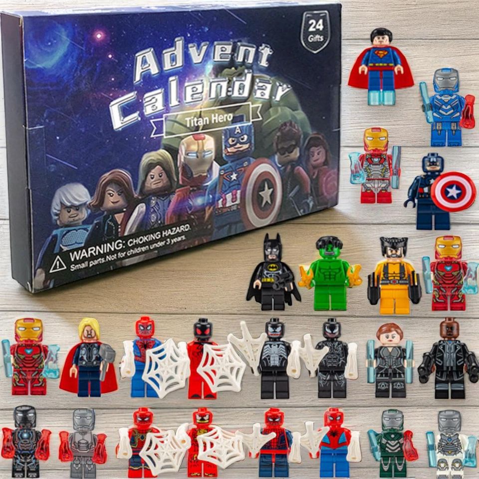Advent Calendar 2025, Advent Calendar Box Figure Anime Action Figure Model Box