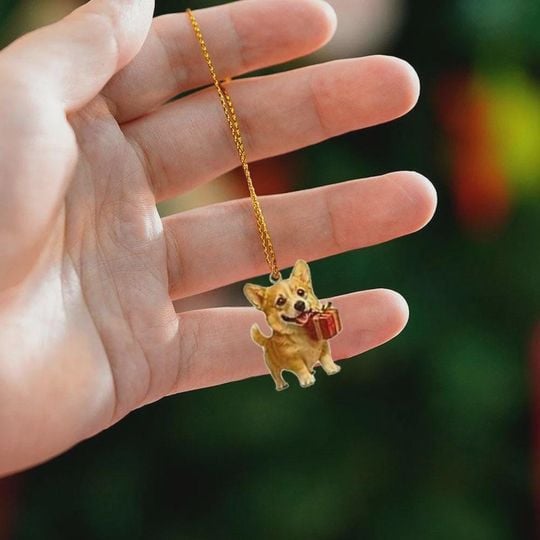 Advent Calendar Christmas Ornament 2025 Yorkshire Terrier Acrylic Decor Set Cute Dog Figurines Holiday Gift - Image 11