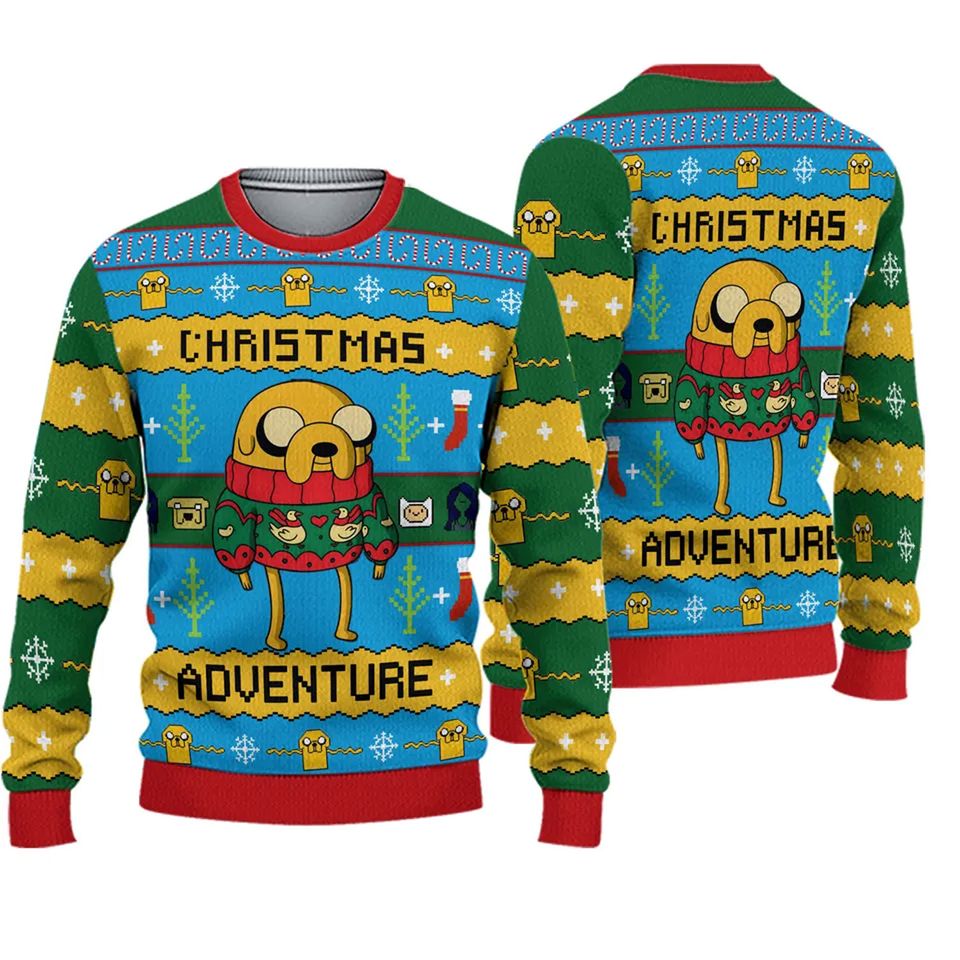 Adventure Time Christmas Ugly Sweater