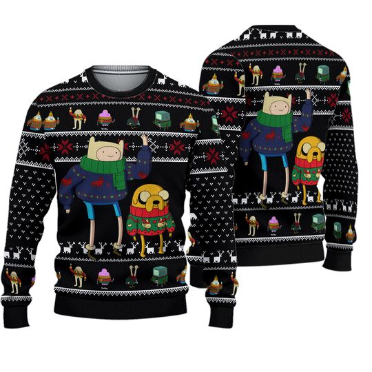 Adventure Time Ugly Christmas Sweater - Image 2