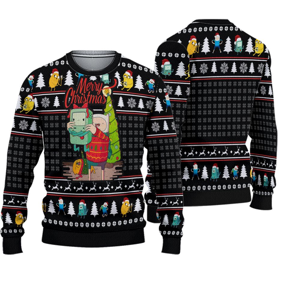 Adventure Time Ugly Christmas Ugly Sweater