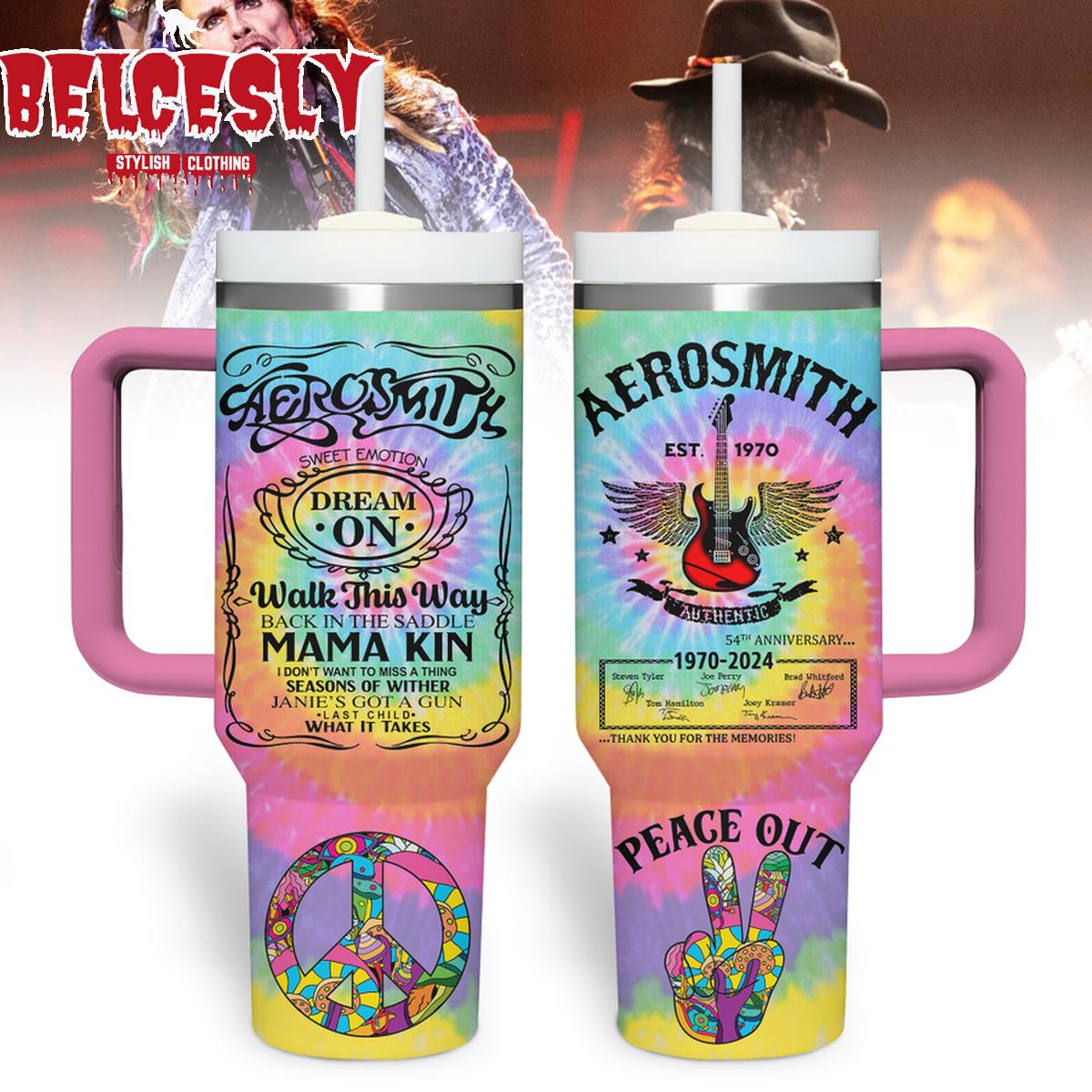 Aerosmith Music Custom Stanley Cup 40 oz 30 oz Tumbler With HandleTVC2301537