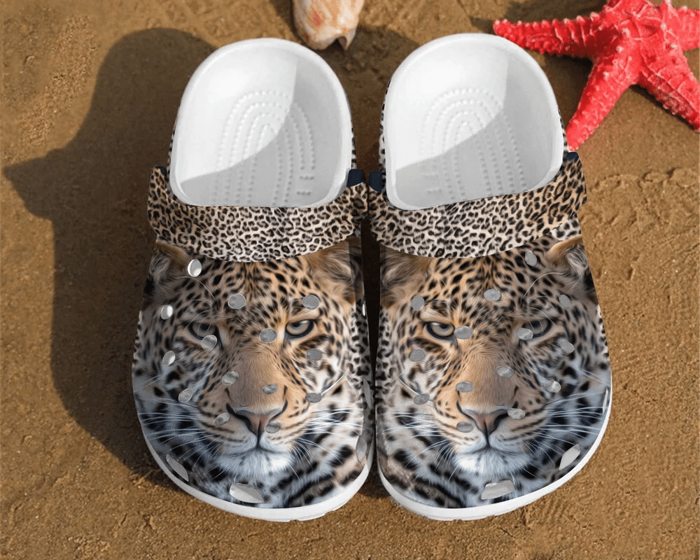 African Leopard For Mens And Womens Gift For Fan Classic Water Rubber clog Shoes Comfy Footwear