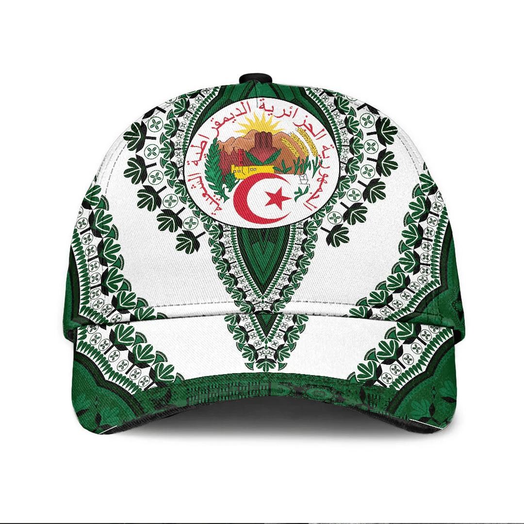 Africazone Africa Cap - Algeria Classic Cap Baseball Cap Hat Trucker Hats Custom Hats Gifts For Men & Women