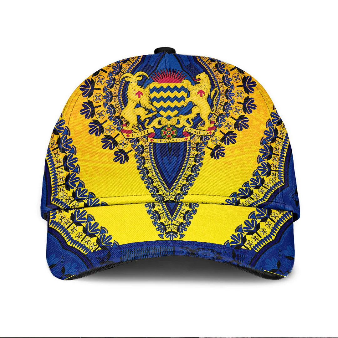 Africazone Africa Cap - Chad Classic Cap Baseball Cap Hat Trucker Hats Custom Hats Gifts For Men & Women