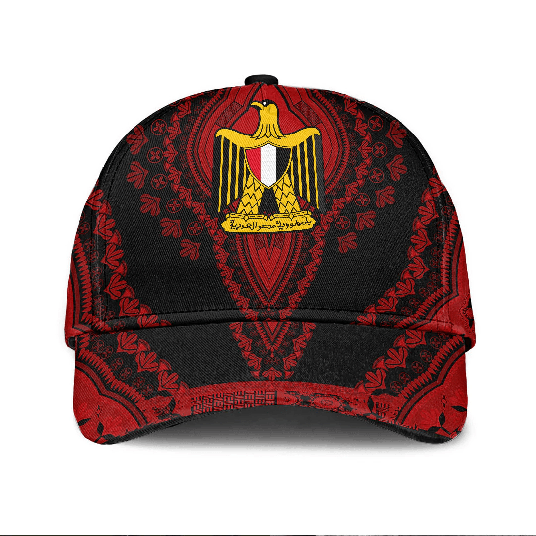 Africazone Africa Cap - Egypt - Black Version Classic Cap Baseball Cap Hat Trucker Hats Custom Hats Gifts For Men & Women