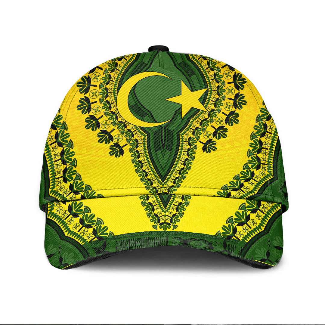 Africazone Africa Cap - Gambia - Yellow Version Classic Cap Baseball Cap Hat Trucker Hats Custom Hats Gifts For Men & Women