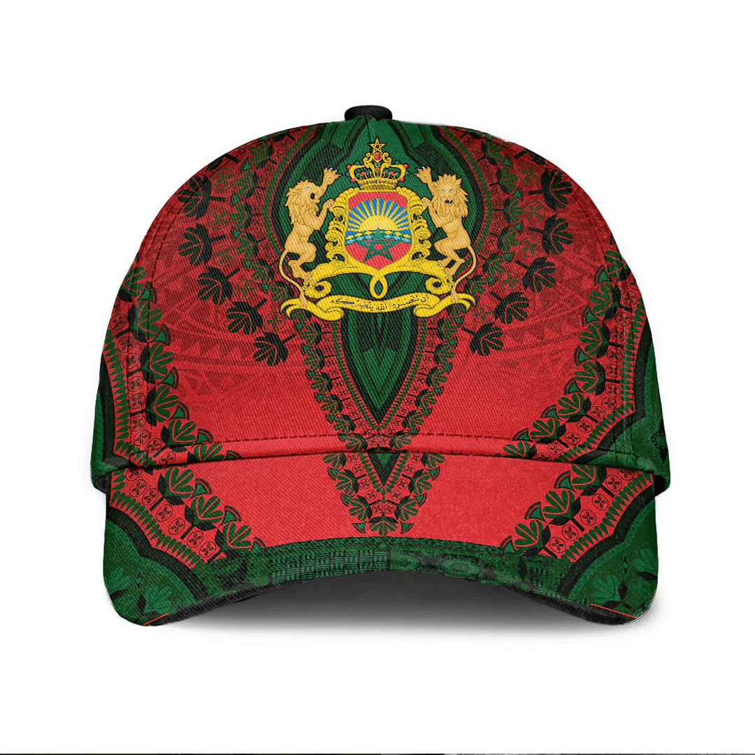 Africazone Africa Cap - Morocco Classic Cap Baseball Cap Hat Trucker Hats Custom Hats Gifts For Men & Women