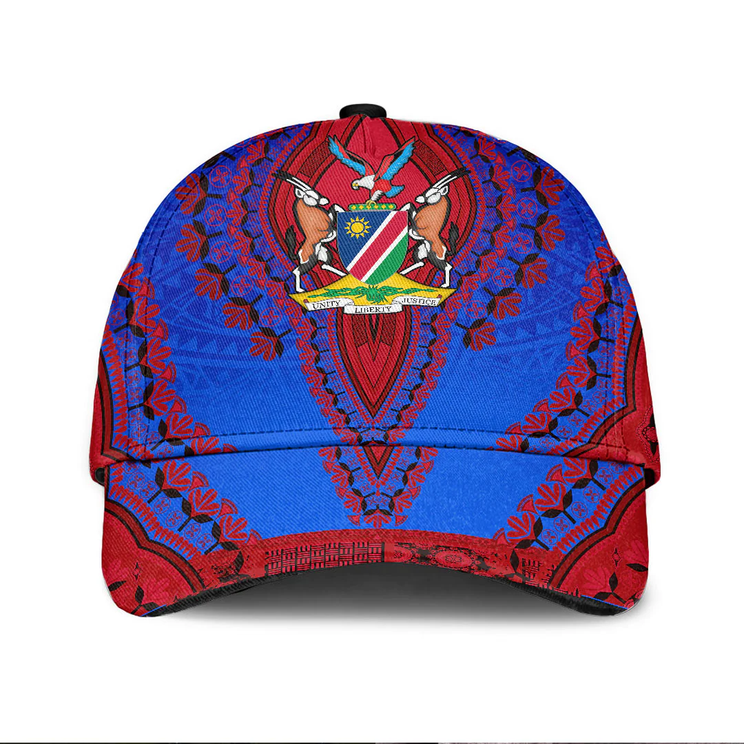 Africazone Africa Cap - Namibia - Blue Version Classic Cap Baseball Cap Hat Trucker Hats Custom Hats Gifts For Men & Women