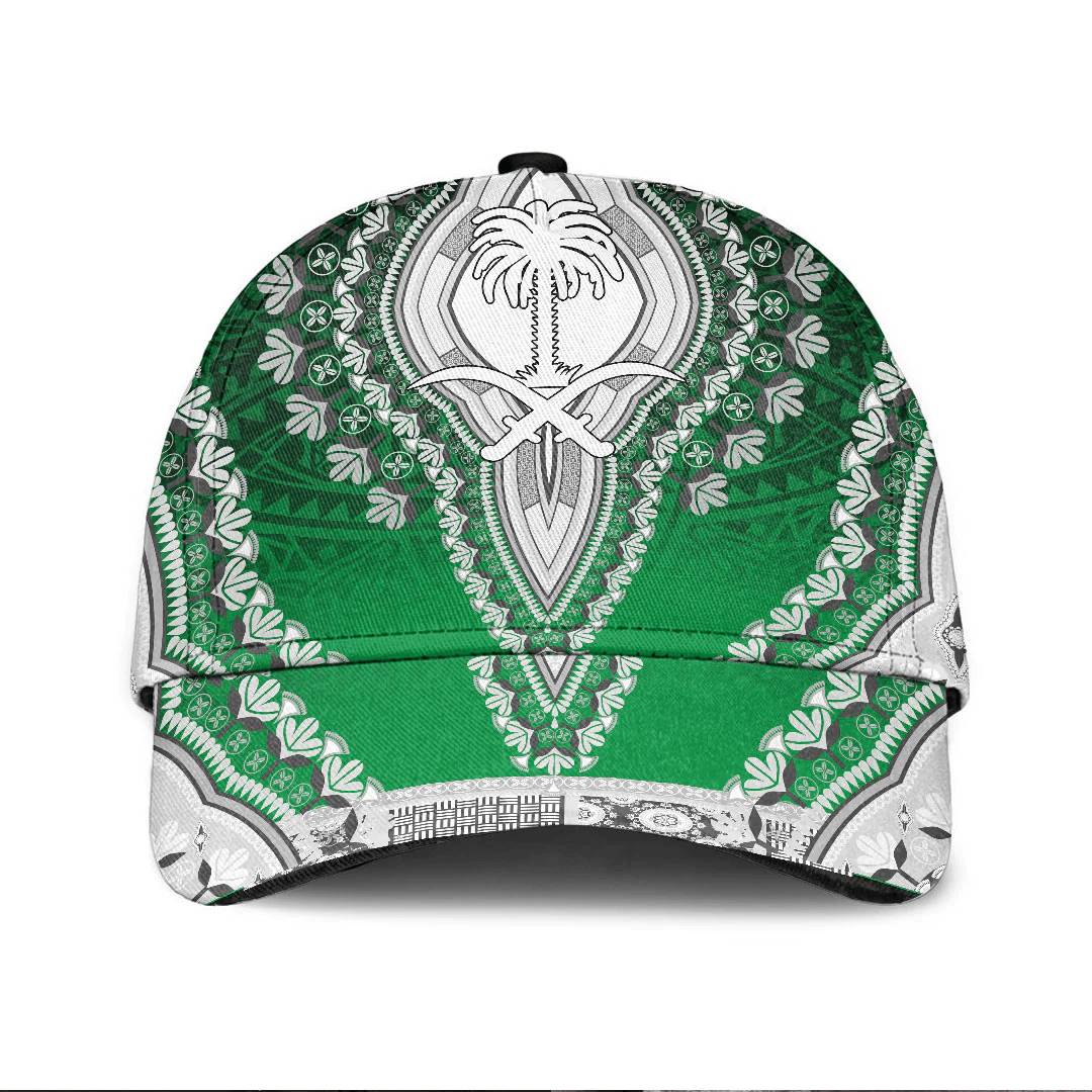 Africazone Africa Cap - Saudi Arabia Classic Cap Baseball Cap Hat Trucker Hats Custom Hats Gifts For Men & Women