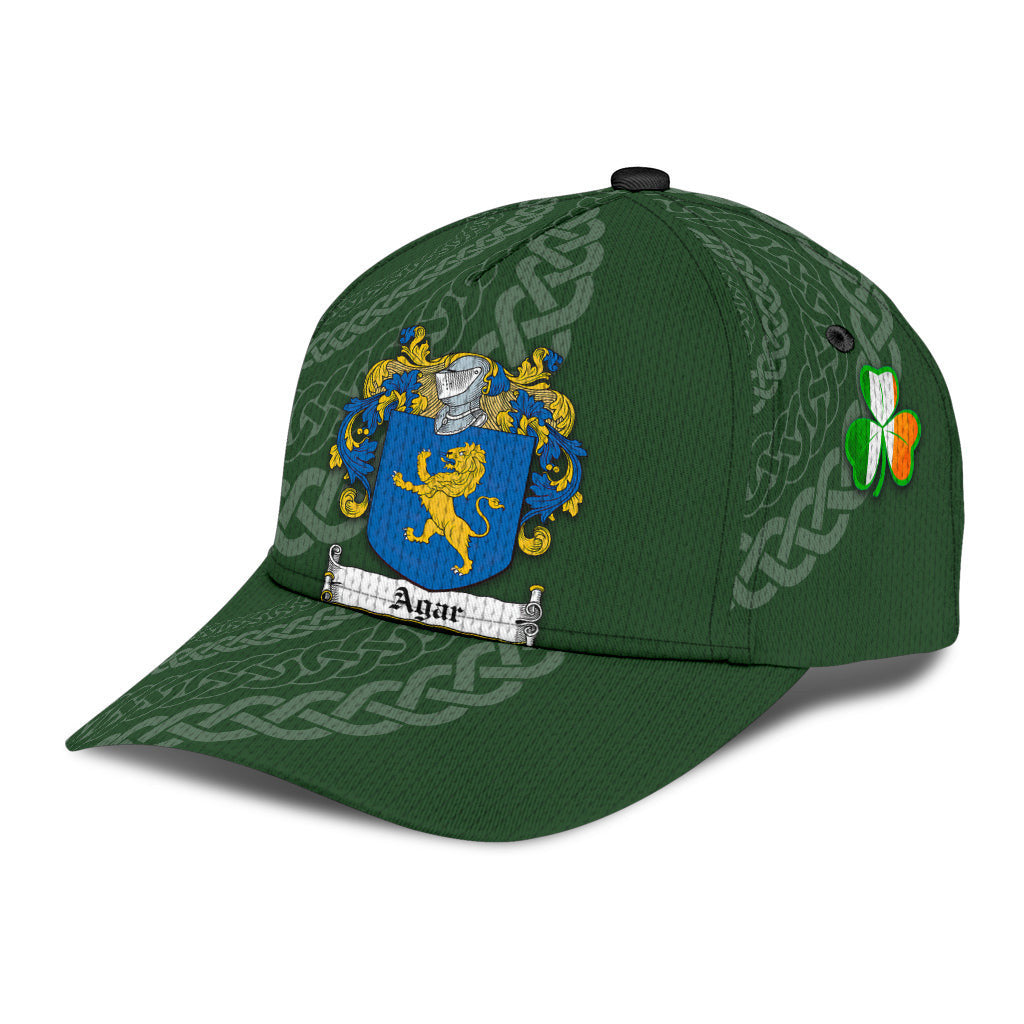 Agar Coat Of Arms - Irish Family Crest St Patrick's Day Hat Classic Cap Trucker Hats Custom Hats Gifts For Men & Women