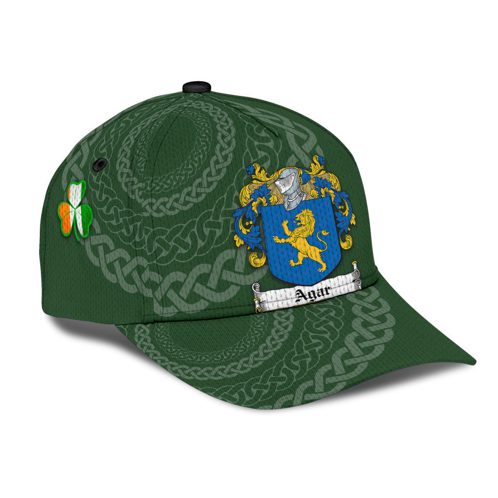 Agar Coat Of Arms - Irish Family Crest St Patrick's Day Hat Classic Cap Trucker Hats Custom Hats Gifts For Men & Women