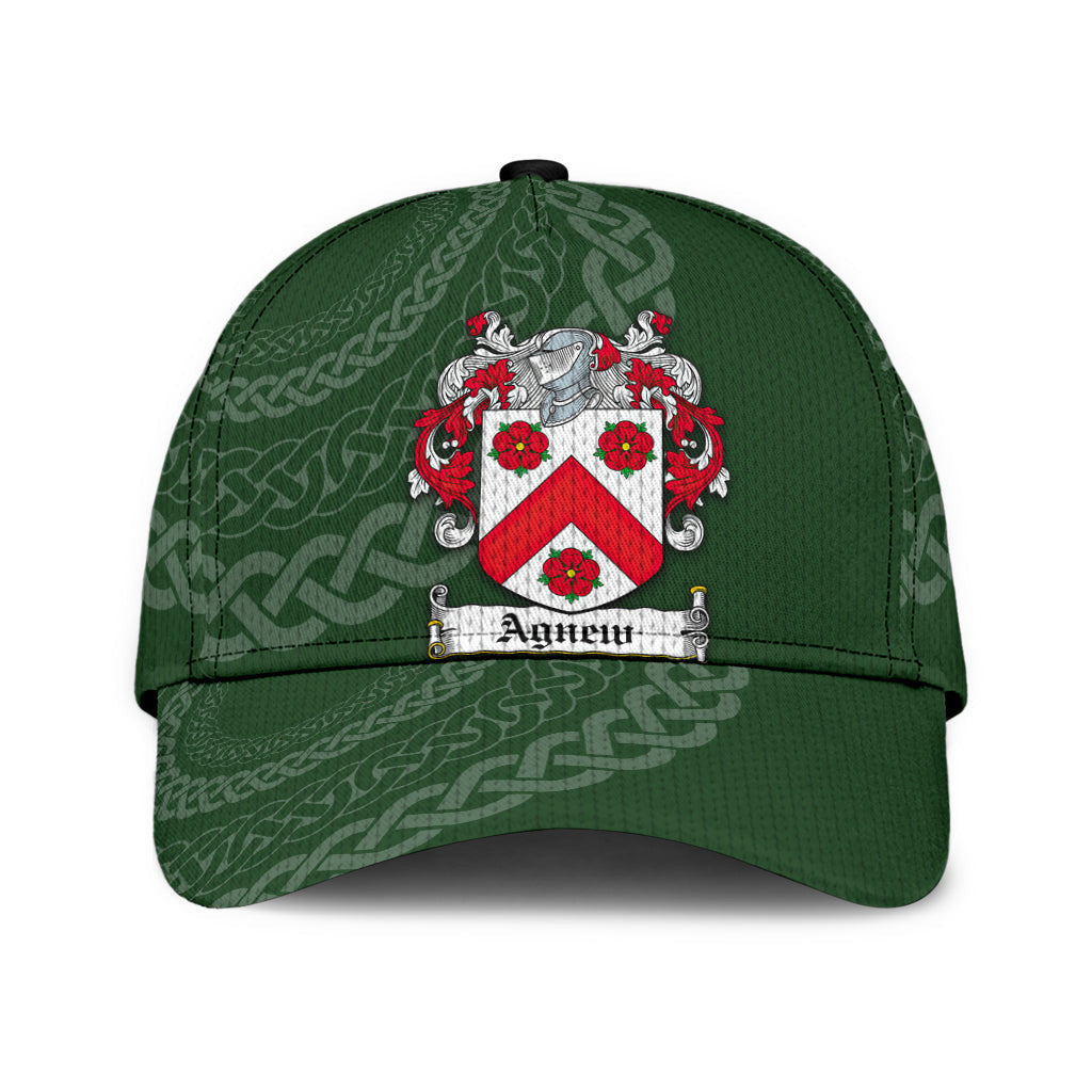 Agnew Coat Of Arms - Irish Family Crest St Patrick's Day Hat Classic Cap Trucker Hats Custom Hats Gifts For Men & Women