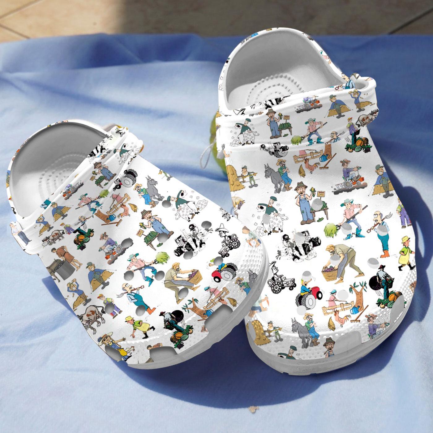 Agriculture FFA Crocs Crocband Clogs Shoes Comfortable For Men Women and Kids