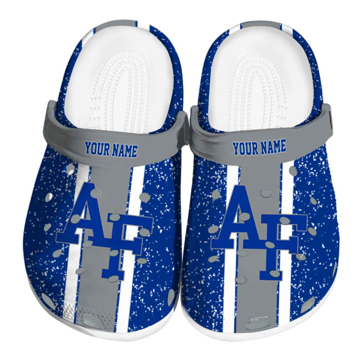 Air Force Falcons NCAA Sport Crocs Crocband Clogs Shoes Comfortable For Men Women and Kids