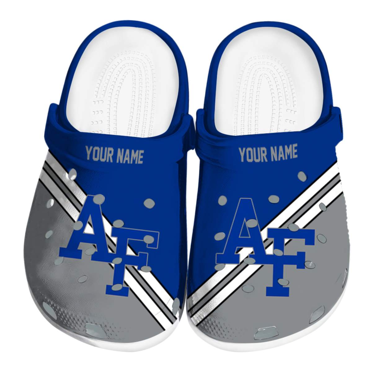 Air Force Falcons NCAA Sport Crocs Crocband Clogs Shoes Comfortable For Men Women and Kids