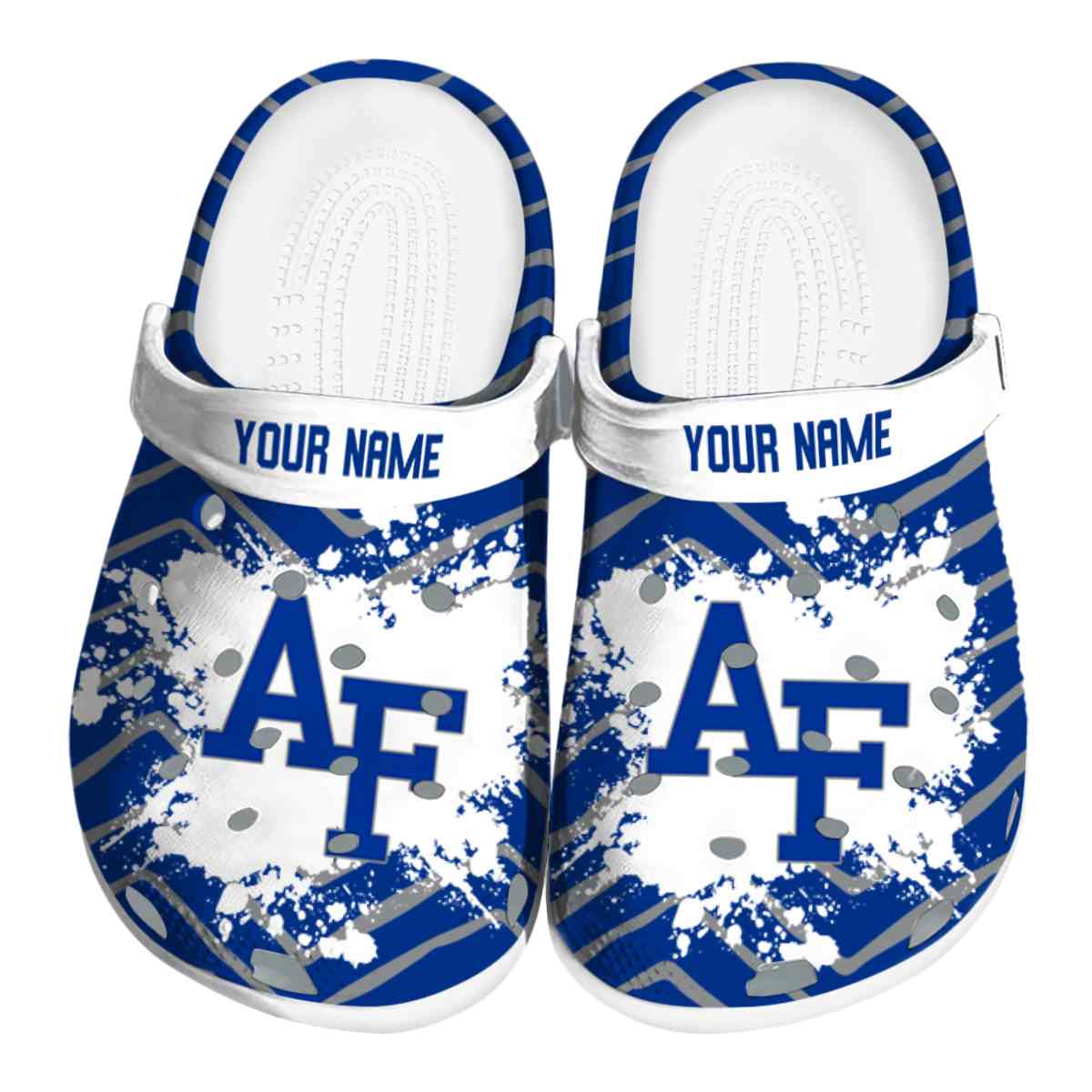 Air Force Falcons NCAA Sport Crocs Crocband Clogs Shoes Comfortable For Men Women and Kids