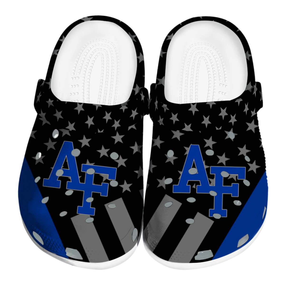 Air Force Falcons NCAA Sport Crocs Crocband Clogs Shoes Comfortable For Men Women and Kids