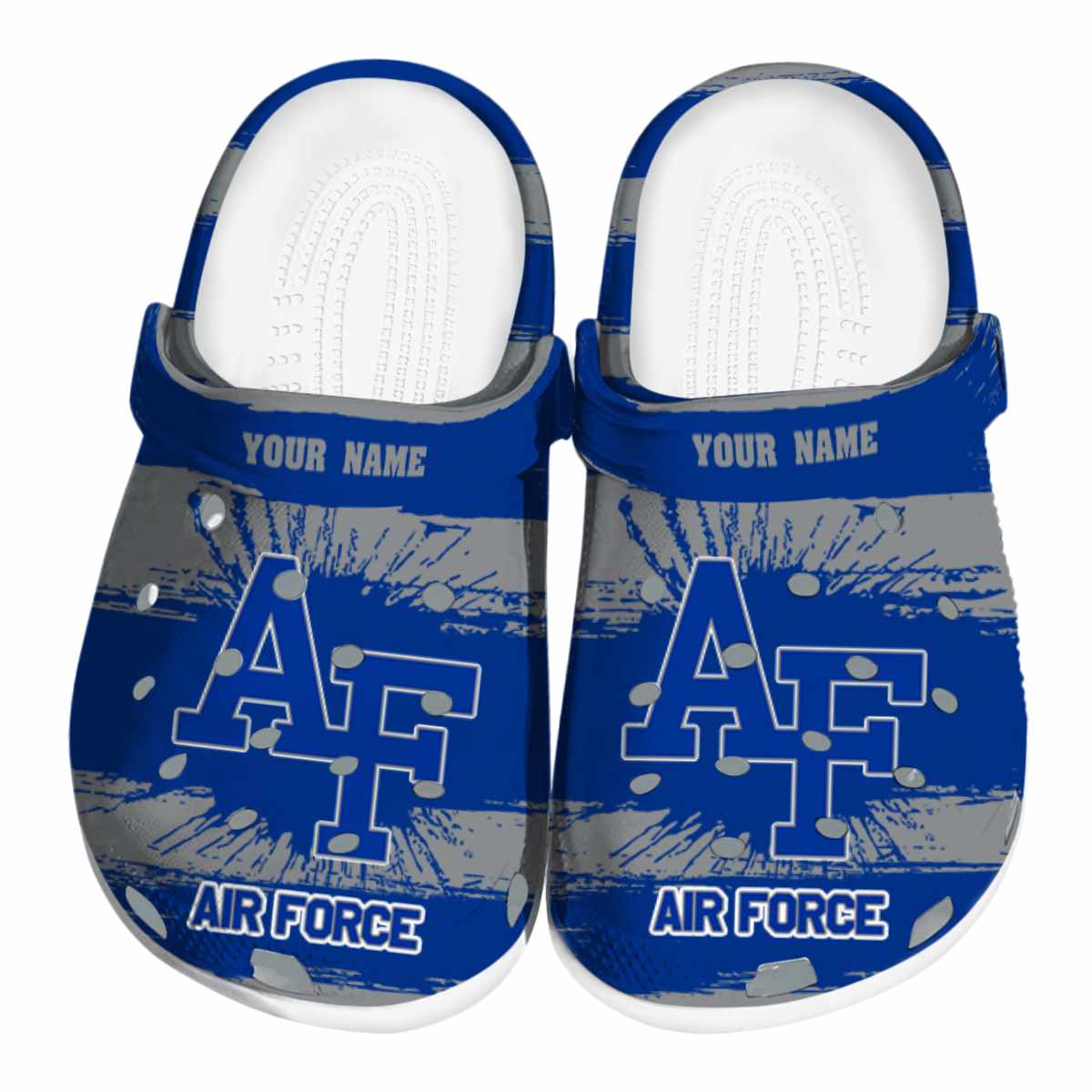 Air Force Falcons NCAA Sport Crocs Crocband Clogs Shoes Comfortable For Men Women and Kids