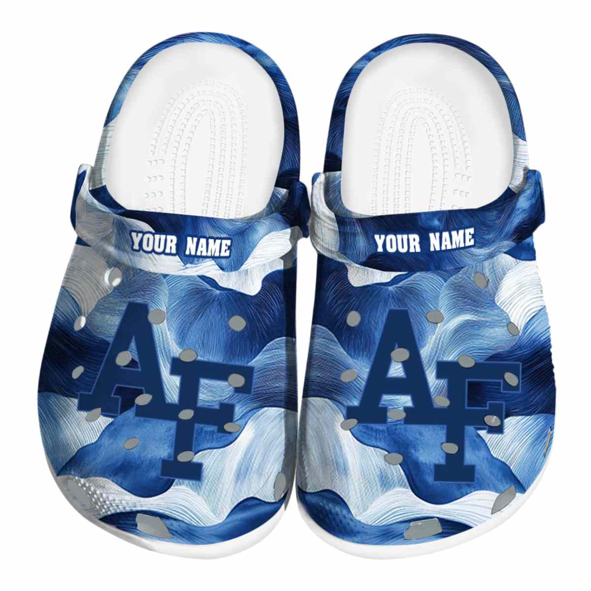 Air Force Falcons NCAA Sport Crocs Crocband Clogs Shoes Comfortable For Men Women and Kids