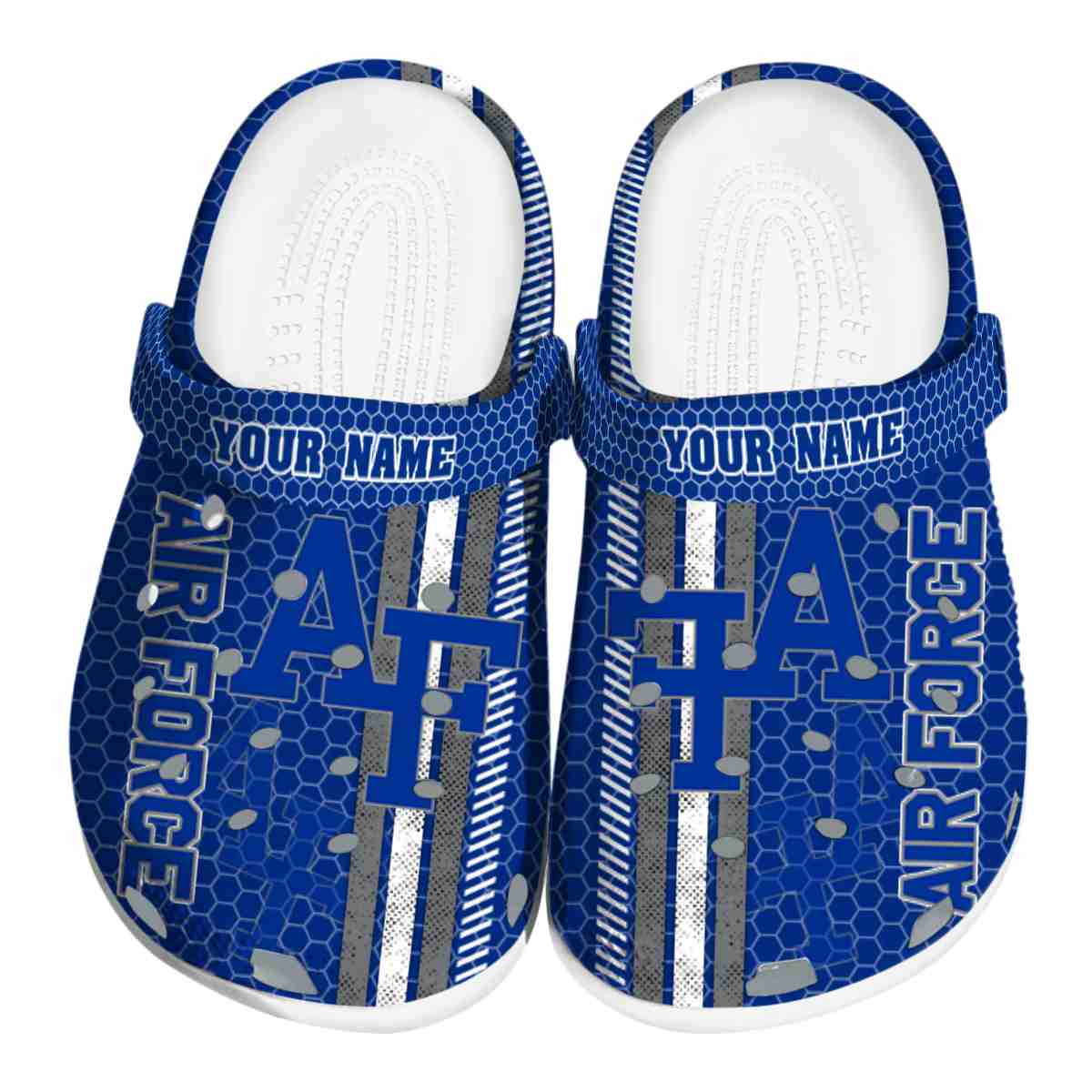 Air Force Falcons NCAA Sport Crocs Crocband Clogs Shoes Comfortable For Men Women and Kids