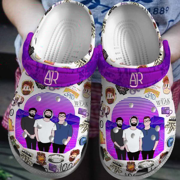 AJR Music Crocs Crocband Clogs Shoes Comfortable For Men Women and Kids