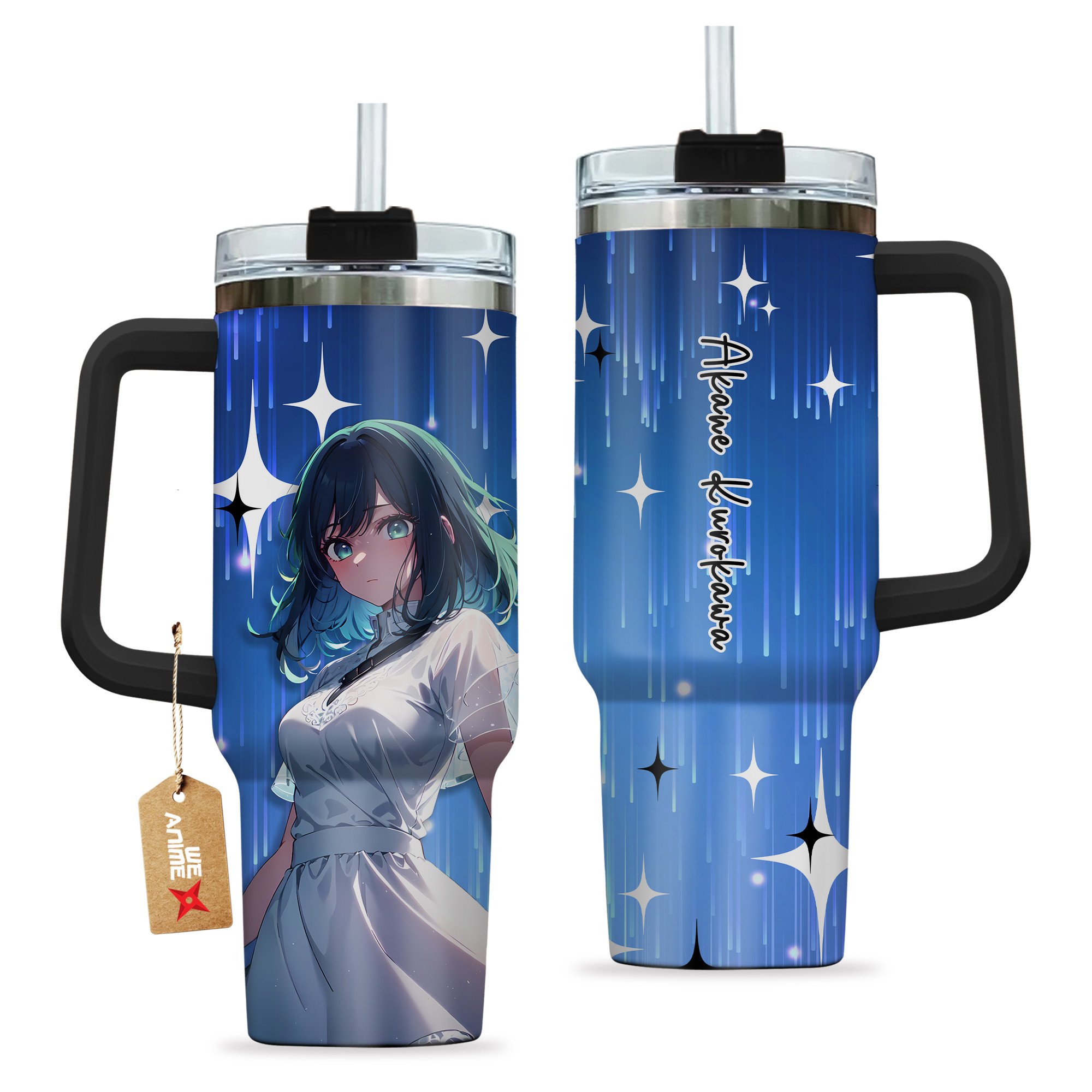 Akane Kurokawa Oshi no Ko Anime Custom Stanley Cup 40 oz 30 oz Tumbler With HandleTVC2301207